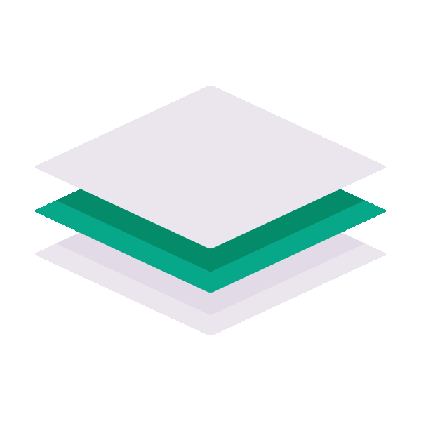 Wired flat 12 layers hover slide